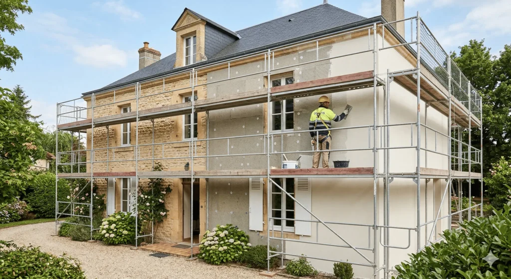 Isolation Thermique Extérieure des Murs en Pierre
