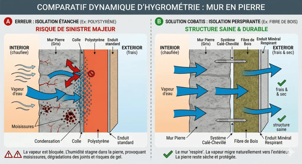 Isolation Thermique Extérieure des Murs en Pierre
