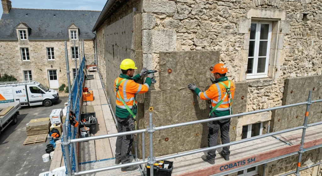 Isolation Thermique Extérieure des Murs en Pierre