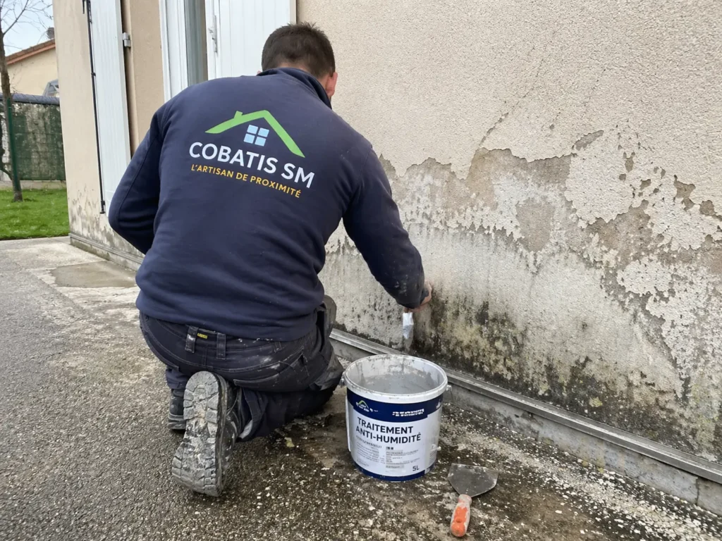 Humidité mur extérieur : solutions durables en 2026 | COBATIS SM