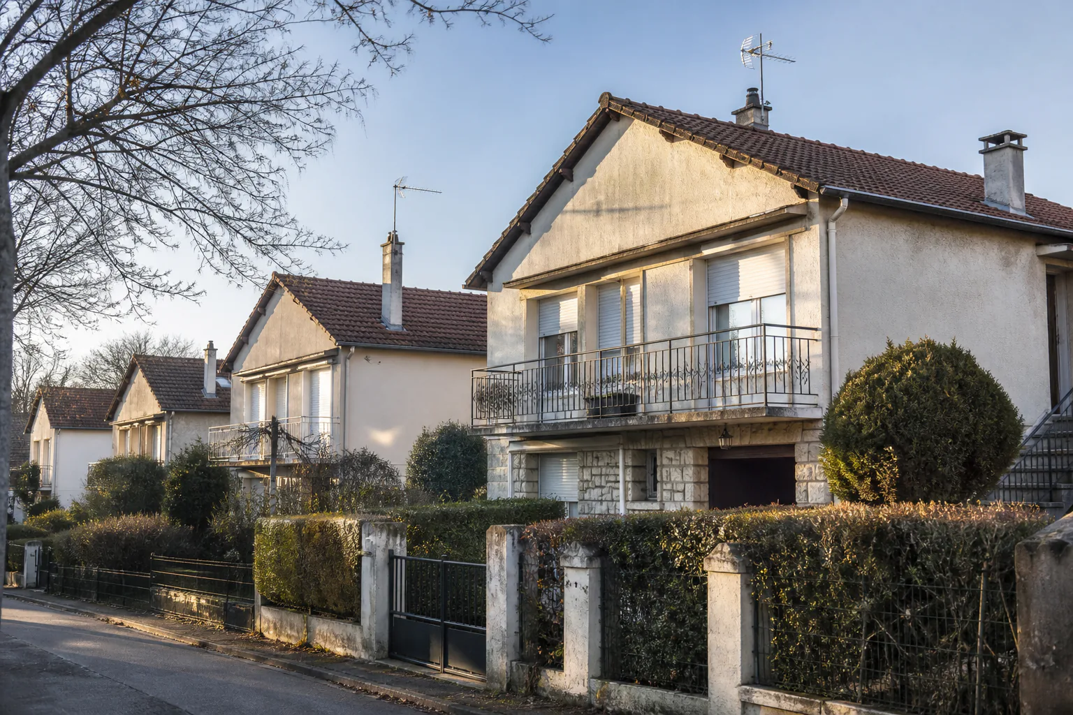 Pavillon en Essonne avant travaux d isolation exterieure