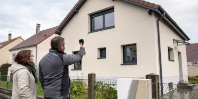 Contrôle thermique d'une maison isolée par l'extérieur dans le 77 après rénovation de la façade